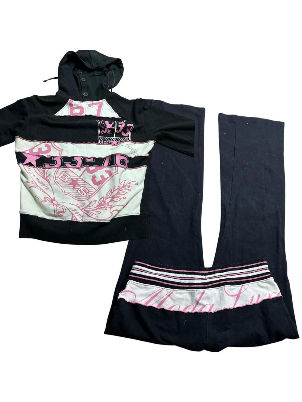 y2k Bebe sport track suit